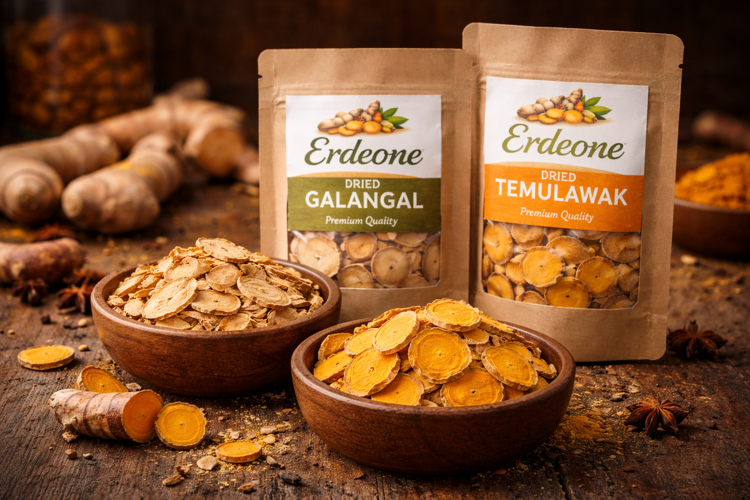 Galangal & Temulawak